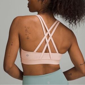 Lululemon Energy Bra Misty Shell Size 6